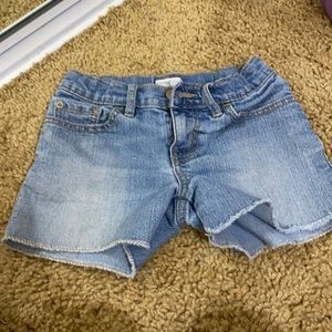 Nearly new size 8 Jean shorts, worn once.
